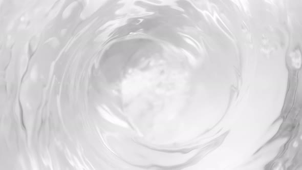 Super Slow Motion Shot of White Water Whirl at 1000 Fps.