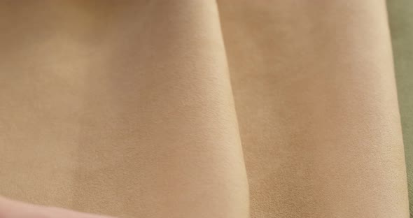 Beige Fabric Closeup