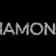 The word diamond made from diamonds - VideoHive Item for Sale