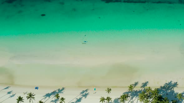 Tropical Beach and Blue Clear Sea