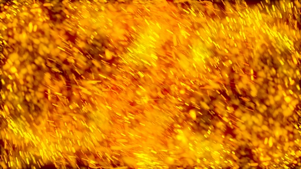 Golden Particles Explosion V12