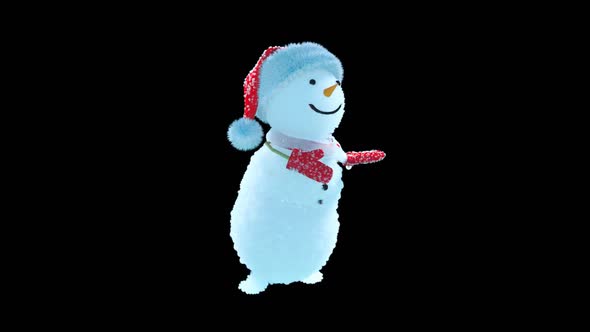 Snowman Dancing HD