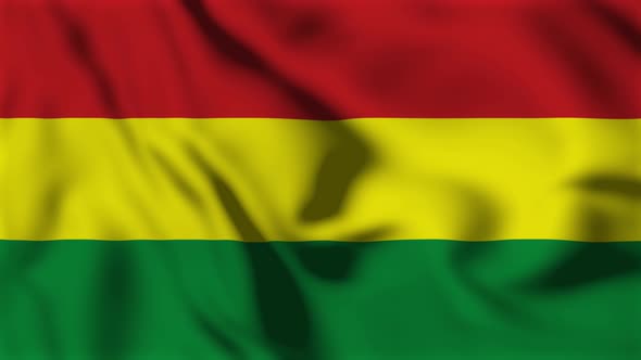 Bolivia Flag Animation Loop Background alt