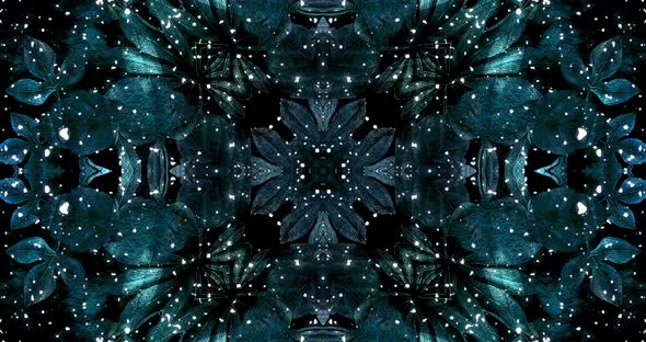 Abstract kaleidoscope animation