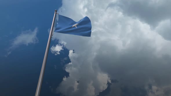 Somalia Flag Waving 2K