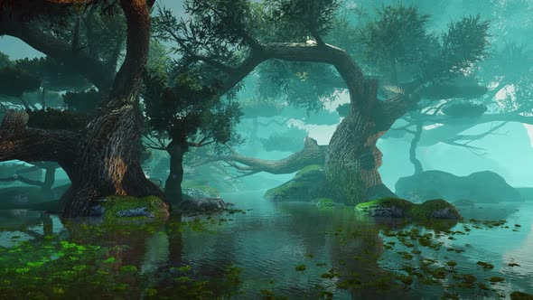 Mysterious, Fairytale Forest