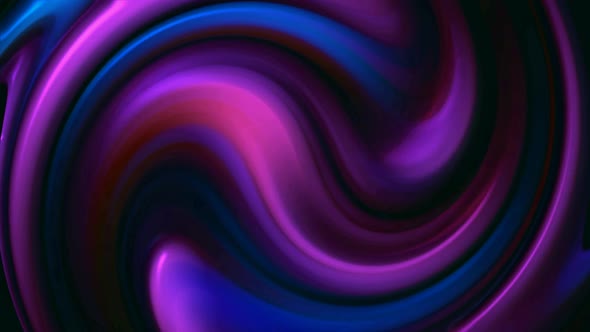Abstract background shiny gradient twisted liquid animation