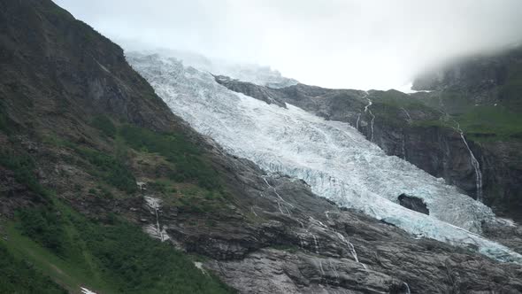 Boyabreen Glacier In Norway