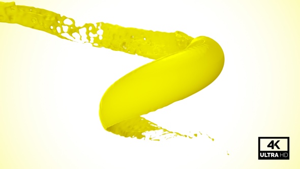 Vortex Splash Of Yellow Paint V3 alt