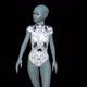 3d Character Girl Alien Walking Fun - VideoHive Item for Sale