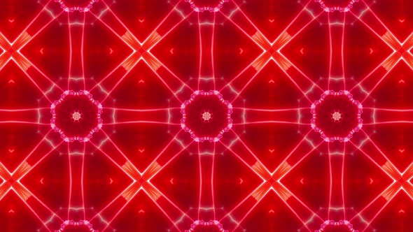 VJ Red Light Kaleidoscope Background 06 alt