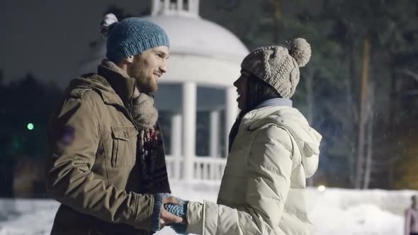 Date at Skating Rink 