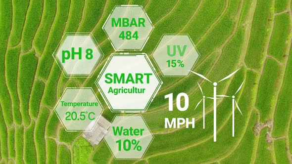 Smart Digital Agriculture Technology By Futuristic Sensor Data Collection