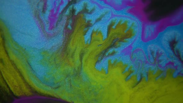 Liquid Paint Mixture Texture Design alt