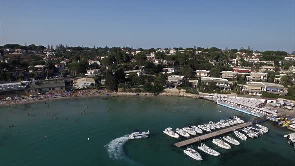 Boat Parking in the Port near Villas Neighbourhood