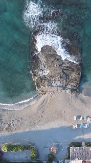 Beach at the Seaside Resort Town