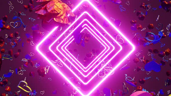 Valentines In Style Holographic Color 03 4K