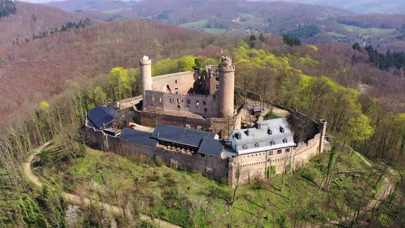 Auerbach Castle, Bensheim, Hesse, Germany