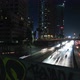 Night Traffic Past Graffiti Wall - VideoHive Item for Sale