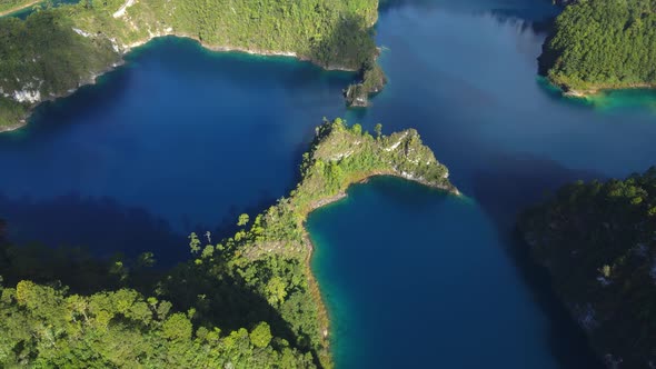 Lagunas Montebello in Chiapas Mexico