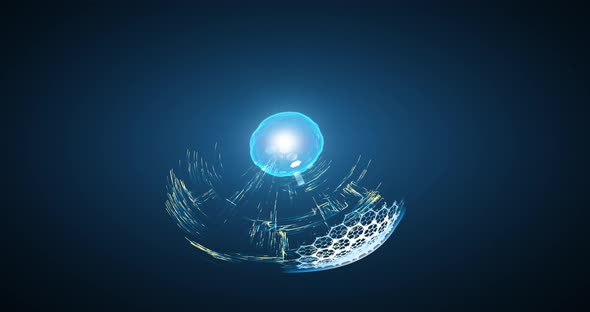 Energy Sphere With Glowing Core alt