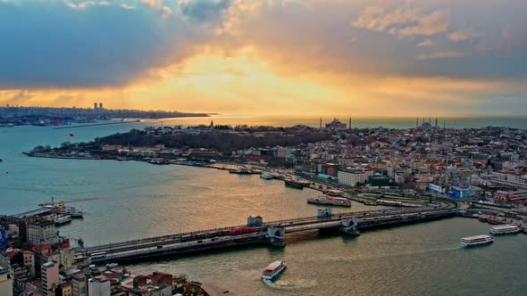 Aerial View Istanbul