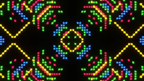 Vj Loop Animation Of Pixel Mosaic Ver27 02