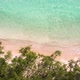 Aerial View Top View Drone Move Beautiful Topical Beach with White Sand - VideoHive Item for Sale