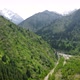 Aerial Medeo Dam in the Mountain in Almaty - VideoHive Item for Sale
