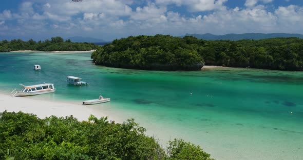 Kabira Bay in ishigaki island