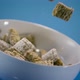 Mini Wheat Cereal Pouring In A Bowl - VideoHive Item for Sale