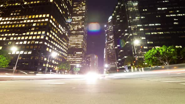 Los Angeles Traffic Time Lapse