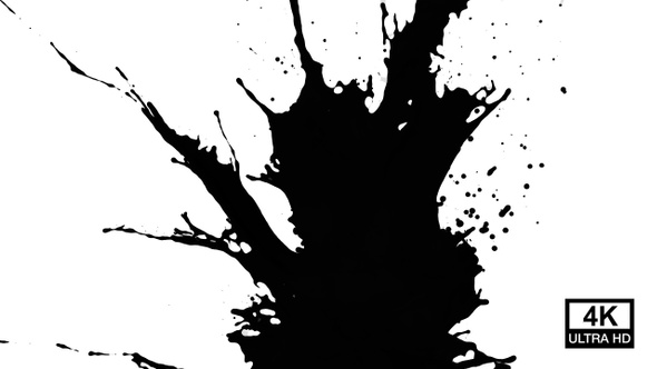 Ink Splash 4K