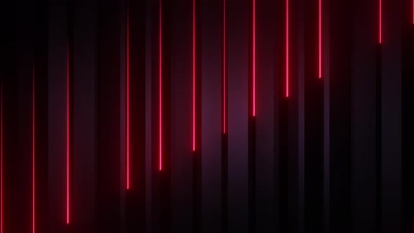 4k Red Neon Vj Pattern 1