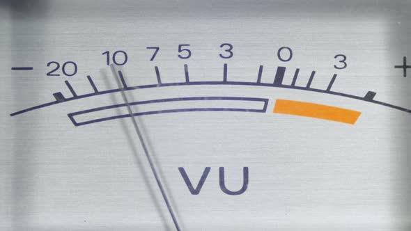 Dial Indicator Gauge Signal Level Meter