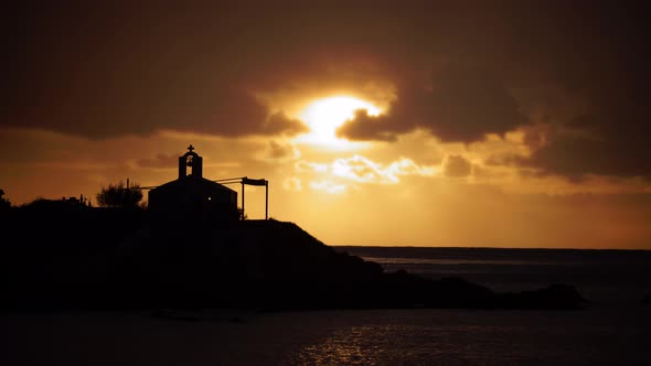 Chapel in Agios Fokas, Laconia Greece