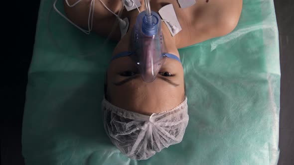Young Female Patient in a Coma Opened Her Eyes