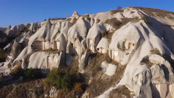 Rock Houses in Valley of Cappadocia.