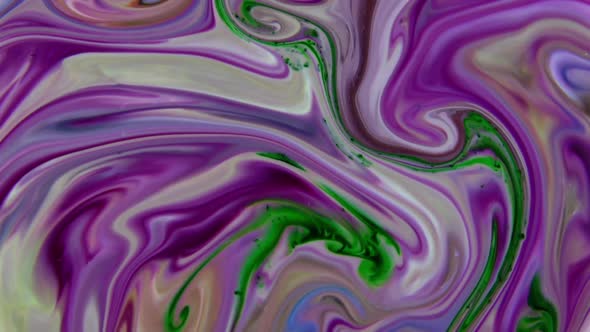 Abstract Colorful Chaos Paint Ink Blasting And Swirling 9