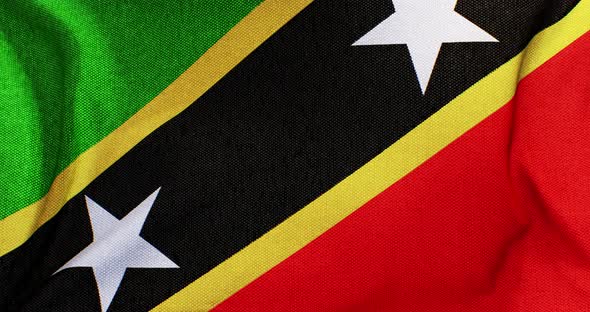 Saint Kitts - Flag 4K