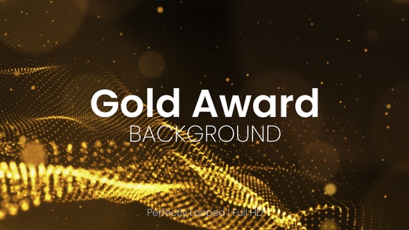 Gold Award Background