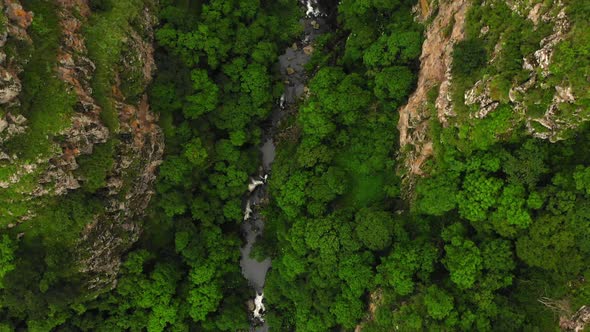 Dashbashi Canyon In Caucasus