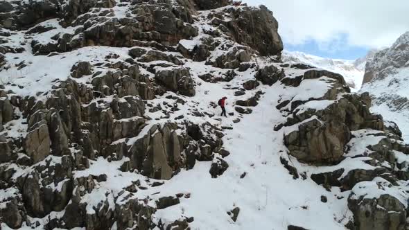 Trekking In Mountain