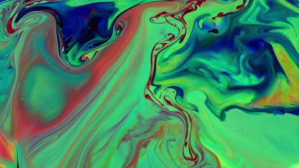 Abstract Colorful Sacral Liquid Waves Texture 830 alt