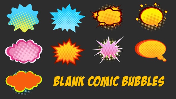 Blank Comic Bubbles alt