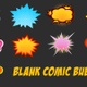 Blank Comic Bubbles - VideoHive Item for Sale