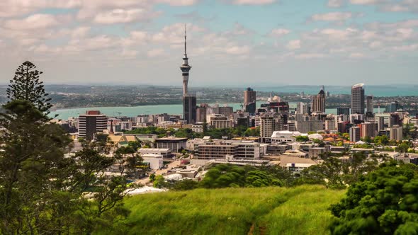 Auckland New Zealand Time Lapse