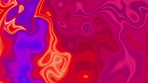 Red and pink color liquid animation. silky marble liquid animation, Colorful liquid effect. Vd 07