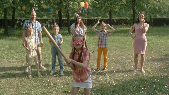 Children Party with Pinata