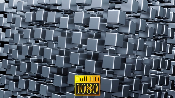 Moving Metal Cubes HD